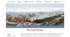 Desktop Screenshot of malaga-urlaub.com